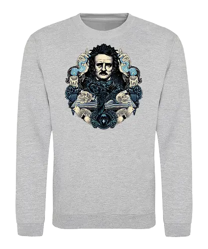 Keeper of the Macabre - Writer, poet, book, books, editor, critic, poetry, stories, theories, literature - Sweatshirt