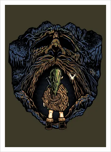 The Legend Continues - Hero, gaming, gamer, videogames, legend, games, Japanese, adventure - Artprint
