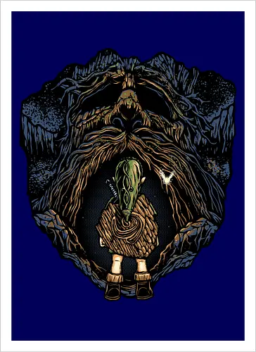 The Legend Continues - Hero, gaming, gamer, videogames, legend, games, Japanese, adventure - Artprint