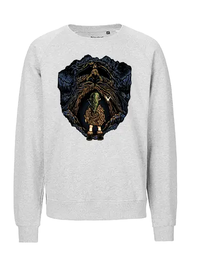 The Legend Continues - Hero, gaming, gamer, videogames, legend, games, Japanese, adventure - Fairtrade Sweatshirt