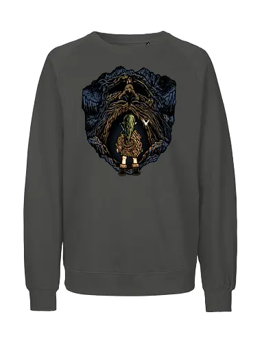 The Legend Continues - Hero, gaming, gamer, videogames, legend, games, Japanese, adventure - Fairtrade Sweatshirt