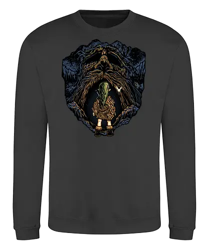 The Legend Continues - Hero, gaming, gamer, videogames, legend, games, Japanese, adventure - Sweatshirt