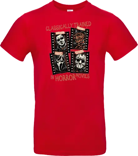 Classically Trained in Horror Movies - Horror, horror movies, classic horror, classic, villain, Halloween - Standard T-Shirt