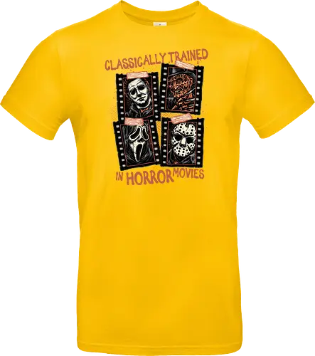 Classically Trained in Horror Movies - Horror, horror movies, classic horror, classic, villain, Halloween - Standard T-Shirt