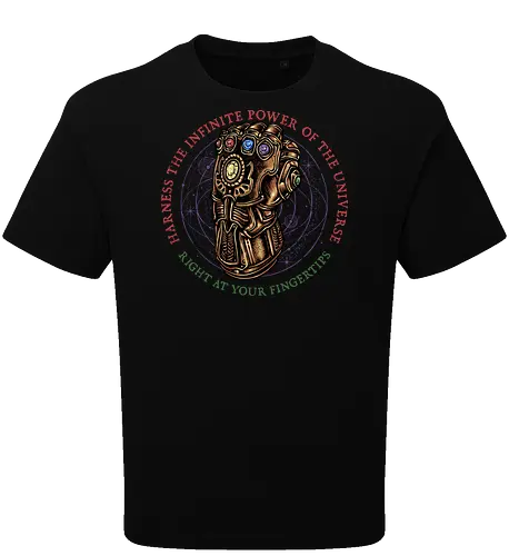 The Infinite Power of the Universe - Movie, film, superhero, villain, comics, comic, character, action, sci-fi, science fiction - Oversize T-Shirt