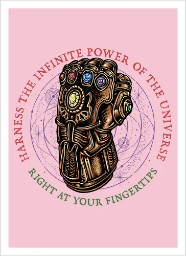 The Infinite Power of the Universe - Movie, film, superhero, villain, comics, comic, character, action, sci-fi, science fiction - Artprint