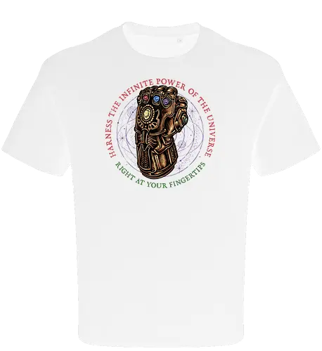 The Infinite Power of the Universe - Movie, film, superhero, villain, comics, comic, character, action, sci-fi, science fiction - Oversize T-Shirt