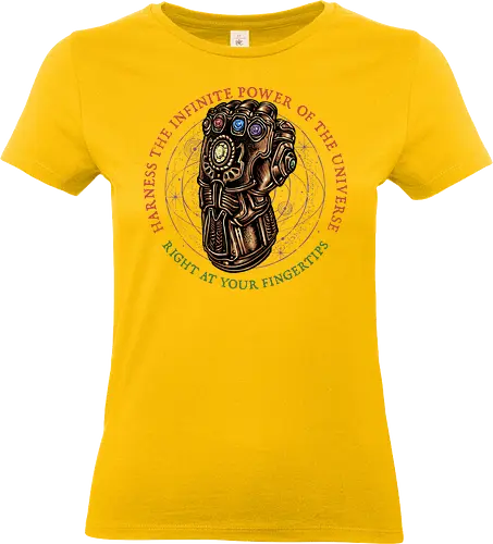 The Infinite Power of the Universe - Movie, film, superhero, villain, comics, comic, character, action, sci-fi, science fiction - Standard T-Shirt (Women)