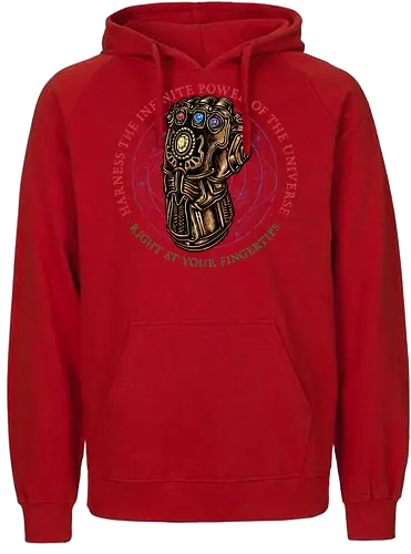 The Infinite Power of the Universe - Movie, film, superhero, villain, comics, comic, character, action, sci-fi, science fiction - Fairtrade Hoodie