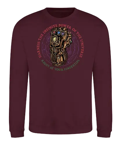 The Infinite Power of the Universe - Movie, film, superhero, villain, comics, comic, character, action, sci-fi, science fiction - Sweatshirt