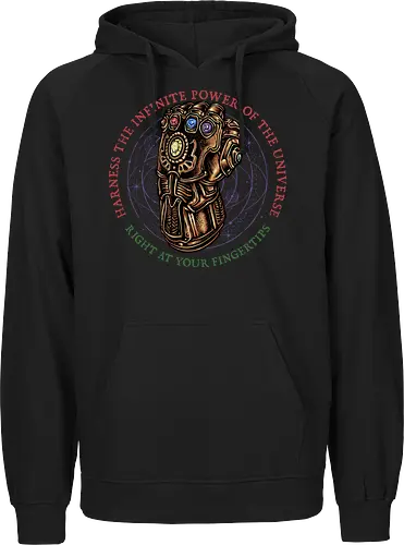 The Infinite Power of the Universe - Movie, film, superhero, villain, comics, comic, character, action, sci-fi, science fiction - Fairtrade Hoodie