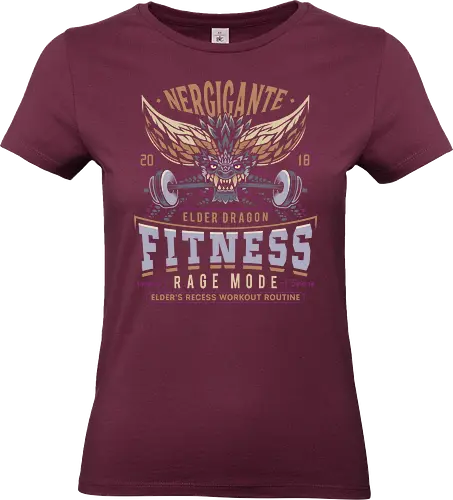 Nergigante Fitness - hunting, monster hunter world, nergigante, gamer, gaming, video games, iceborne, palico, wyvern, monster hunter rise, monster hunter wilds, furious rajang, pukei pukei, wilds ascendance - Standard T-Shirt (Women)