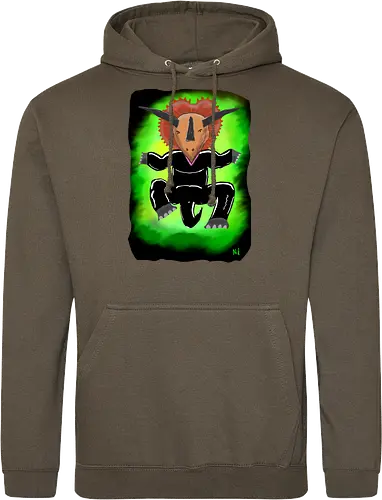 Trinityceratops - albern, Matrix, Trinity, Triceratops, Dinosaurier - Standard Hoodie