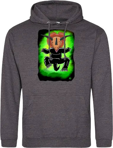 Trinityceratops - albern, Matrix, Trinity, Triceratops, Dinosaurier - Standard Hoodie
