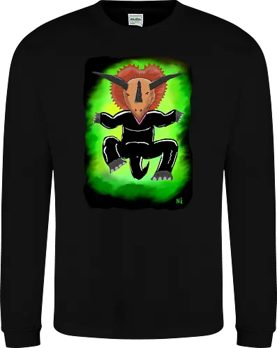 Trinityceratops - albern, Matrix, Trinity, Triceratops, Dinosaurier - Sweatshirt
