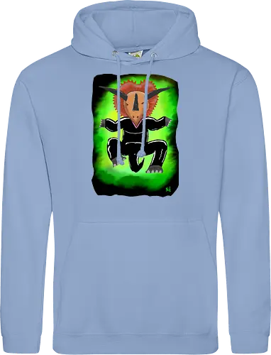 Trinityceratops - albern, Matrix, Trinity, Triceratops, Dinosaurier - Standard Hoodie