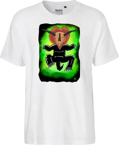 Trinityceratops - albern, Matrix, Trinity, Triceratops, Dinosaurier - Fairtrade T-Shirt