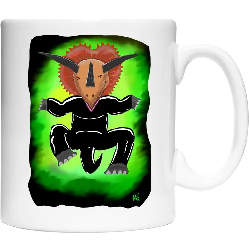 Trinityceratops - albern, Matrix, Trinity, Triceratops, Dinosaurier - Cup