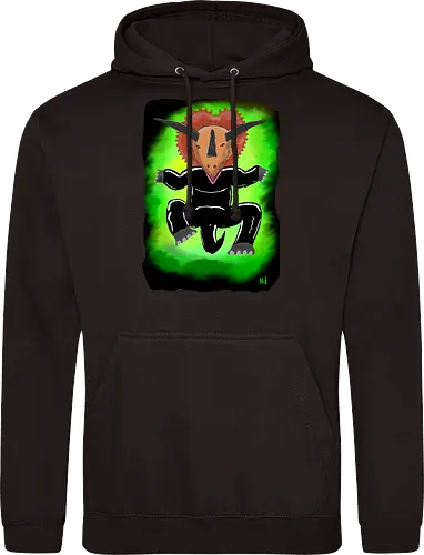 Trinityceratops - albern, Matrix, Trinity, Triceratops, Dinosaurier - Standard Hoodie
