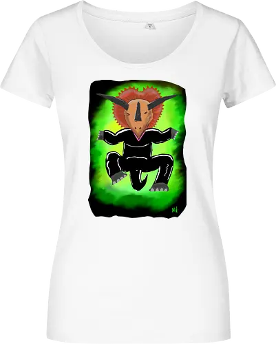 Trinityceratops - albern, Matrix, Trinity, Triceratops, Dinosaurier - Women T-Shirt
