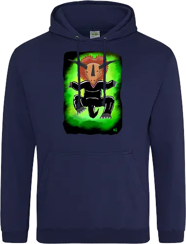 Trinityceratops - albern, Matrix, Trinity, Triceratops, Dinosaurier - Standard Hoodie