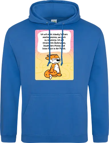 Regulationsfuchs - Fuchs, Politik, Selfcare - Standard Hoodie