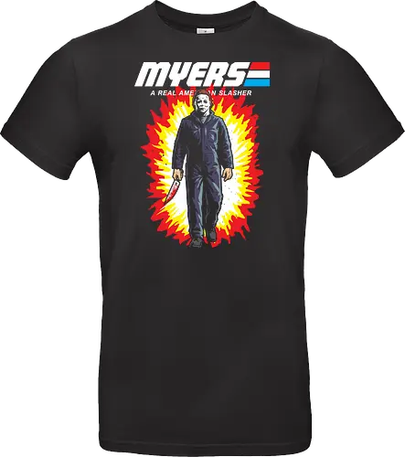 G.I MYERS - horror, halloween, slasher, mashup, parody, comic, 80s, hero - Standard T-Shirt