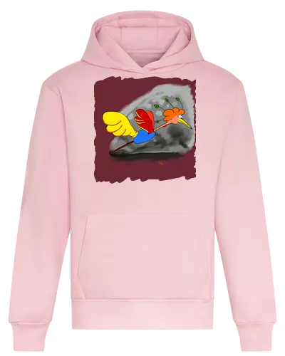 Schräger Vogel - albern, Vogel, Tiere - Heavyweight Hoodie