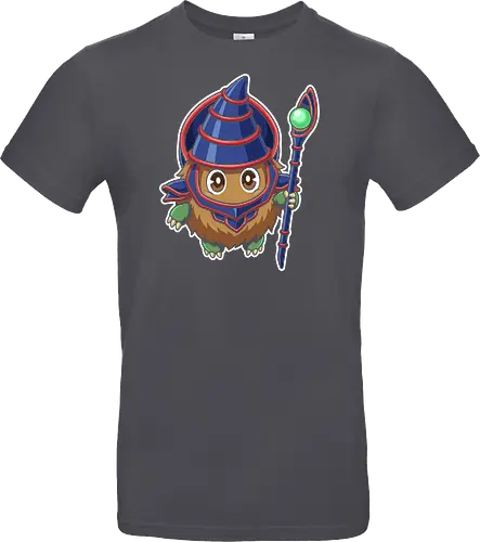 Magical Mascot: The Ultimate Kuriboh - Kuriboh shirt, Dark Magician cosplay graphic, Yu-Gi-Oh merch, nostalgic anime streetwear, trading card game apparel, kawaii monster design, 90s anime clothing, aesthetic otaku fashion, funny anime mashup tee, classic duelist merch - Standard T-Shirt