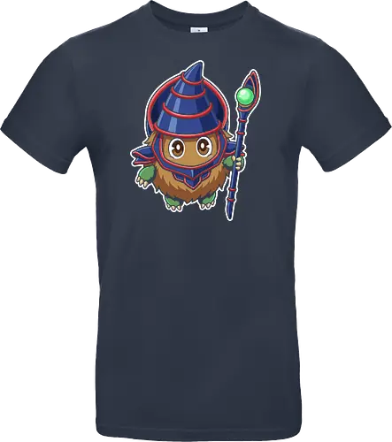 Magical Mascot: The Ultimate Kuriboh - Kuriboh shirt, Dark Magician cosplay graphic, Yu-Gi-Oh merch, nostalgic anime streetwear, trading card game apparel, kawaii monster design, 90s anime clothing, aesthetic otaku fashion, funny anime mashup tee, classic duelist merch - Standard T-Shirt