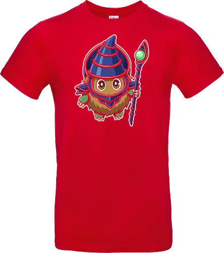 Magical Mascot: The Ultimate Kuriboh - Kuriboh shirt, Dark Magician cosplay graphic, Yu-Gi-Oh merch, nostalgic anime streetwear, trading card game apparel, kawaii monster design, 90s anime clothing, aesthetic otaku fashion, funny anime mashup tee, classic duelist merch - Standard T-Shirt