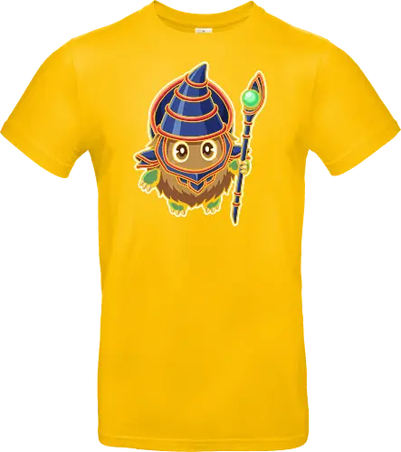 Magical Mascot: The Ultimate Kuriboh - Kuriboh shirt, Dark Magician cosplay graphic, Yu-Gi-Oh merch, nostalgic anime streetwear, trading card game apparel, kawaii monster design, 90s anime clothing, aesthetic otaku fashion, funny anime mashup tee, classic duelist merch - Standard T-Shirt