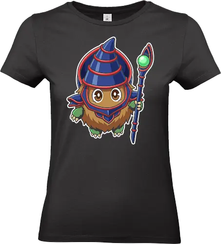 Magical Mascot: The Ultimate Kuriboh - Kuriboh shirt, Dark Magician cosplay graphic, Yu-Gi-Oh merch, nostalgic anime streetwear, trading card game apparel, kawaii monster design, 90s anime clothing, aesthetic otaku fashion, funny anime mashup tee, classic duelist merch - Standard T-Shirt (Women)