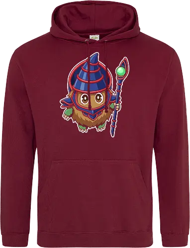 Magical Mascot: The Ultimate Kuriboh - Kuriboh shirt, Dark Magician cosplay graphic, Yu-Gi-Oh merch, nostalgic anime streetwear, trading card game apparel, kawaii monster design, 90s anime clothing, aesthetic otaku fashion, funny anime mashup tee, classic duelist merch - Standard Hoodie