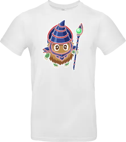 Magical Mascot: The Ultimate Kuriboh - Kuriboh shirt, Dark Magician cosplay graphic, Yu-Gi-Oh merch, nostalgic anime streetwear, trading card game apparel, kawaii monster design, 90s anime clothing, aesthetic otaku fashion, funny anime mashup tee, classic duelist merch - Standard T-Shirt