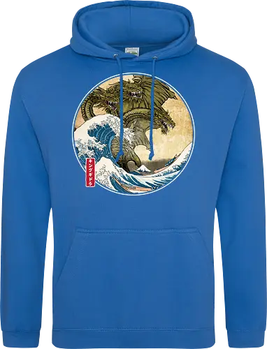 The Great King of terror off Kanagawa - Standard Hoodie