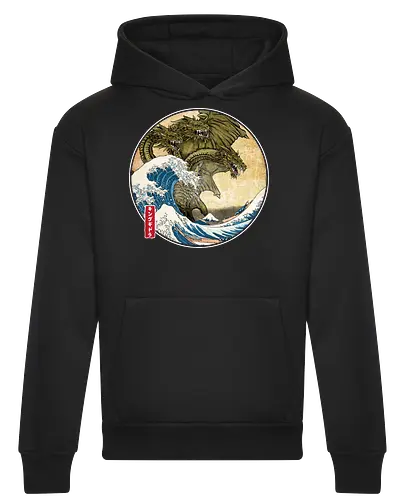 The Great King of terror off Kanagawa - Heavyweight Hoodie