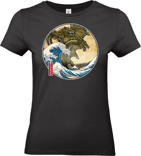 The Great King of terror off Kanagawa - Standard T-Shirt (Women)