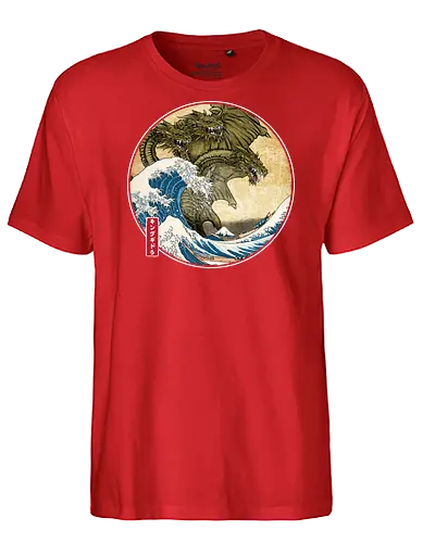 The Great King of terror off Kanagawa - Fairtrade T-Shirt