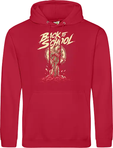 Back to School - back to school, 1st grade, 2nd grade, education, first day of school, halloween, horror, kindergarten, monster, pre k, school, spooky, teacher, teaching, zombie - Standard Hoodie