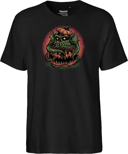 Tentacle or Treat - Horror, Halloween, Novel, book, creature, fictional, fiction, character, cosmic - Fairtrade T-Shirt