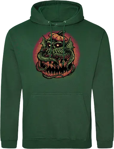 Tentacle or Treat - Horror, Halloween, Novel, book, creature, fictional, fiction, character, cosmic - Standard Hoodie