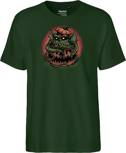 Tentacle or Treat - Horror, Halloween, Novel, book, creature, fictional, fiction, character, cosmic - Fairtrade T-Shirt