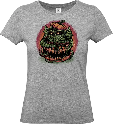 Tentacle or Treat - Horror, Halloween, Novel, book, creature, fictional, fiction, character, cosmic - Standard T-Shirt (Women)