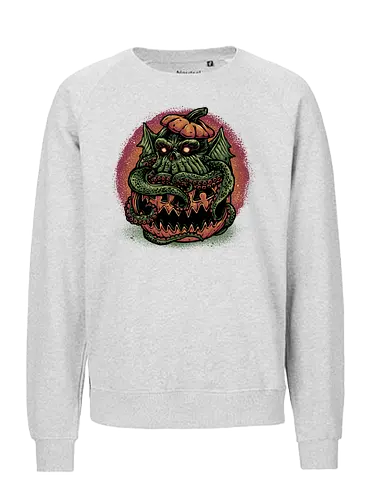 Tentacle or Treat - Horror, Halloween, Novel, book, creature, fictional, fiction, character, cosmic - Fairtrade Sweatshirt