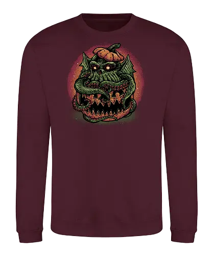 Tentacle or Treat - Horror, Halloween, Novel, book, creature, fictional, fiction, character, cosmic - Sweatshirt
