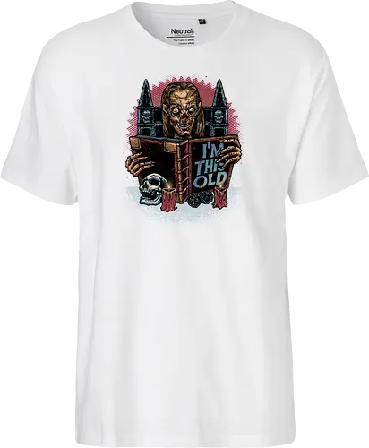 The Old Keeper - Horror, Halloween, series, TV show, TV series, old, funny - Fairtrade T-Shirt