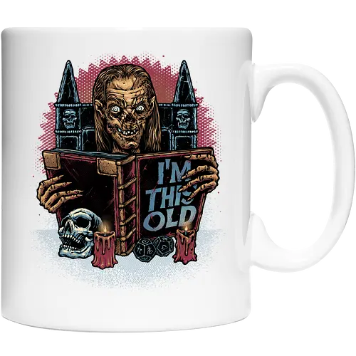 The Old Keeper - Horror, Halloween, series, TV show, TV series, old, funny - Cup