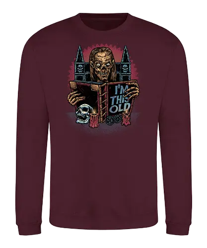 The Old Keeper - Horror, Halloween, series, TV show, TV series, old, funny - Sweatshirt