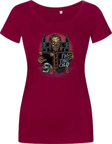 The Old Keeper - Horror, Halloween, series, TV show, TV series, old, funny - Women T-Shirt